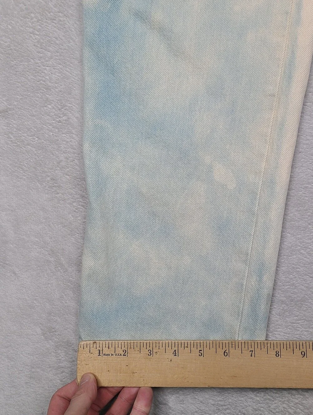 Vtg Rocky Mountain High Rise Mom Jeans Western Tie-Dye 26x31 Americana USA Made